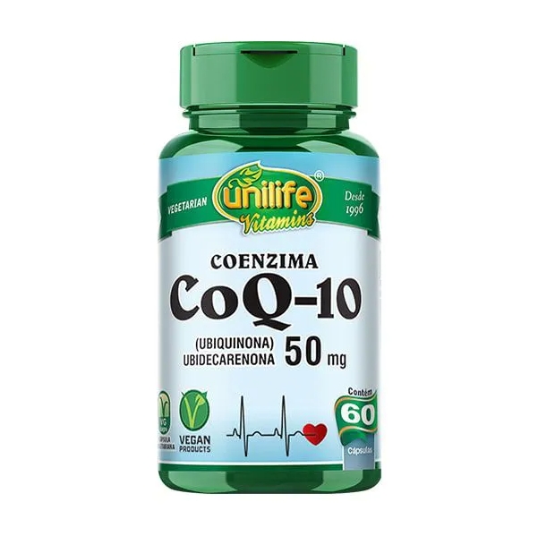 COENZIMA Q10 50MG 60CAPS - UNILIFE