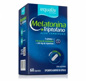 MELATONINA + TRIPTOFANO 60CAPS - EQUALIV