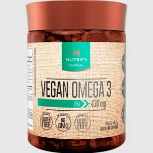 VEGAN OMEGA 3 DHA 60 CAPS - NUTRIFY