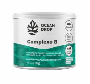 COMPLEXO B 60CAPS 500MG - OCEAN DROP