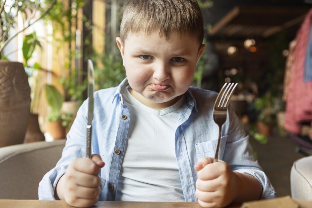 Alimentos proibidos para crianças de 3 a 7 anos.